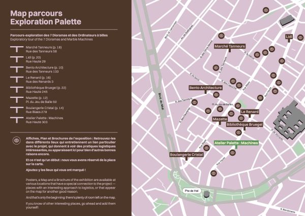 PALETTE Brochure map