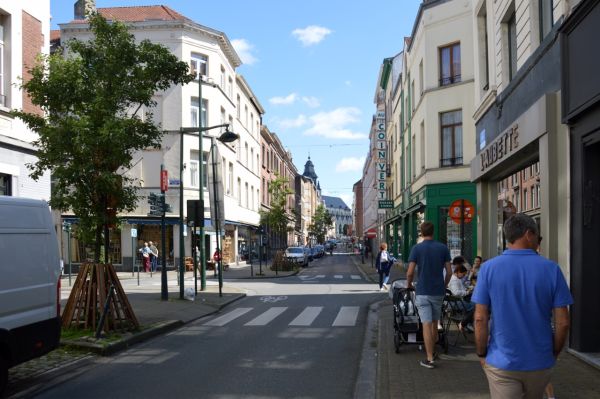 Rue Blaes near Rue Saint Ghislain, Brussels, 2024   Grande